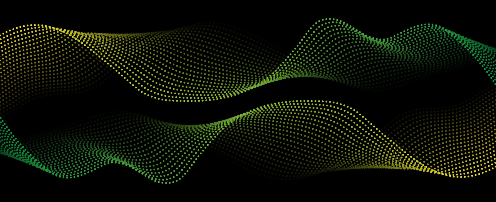 Abstract audio waveform visualization.