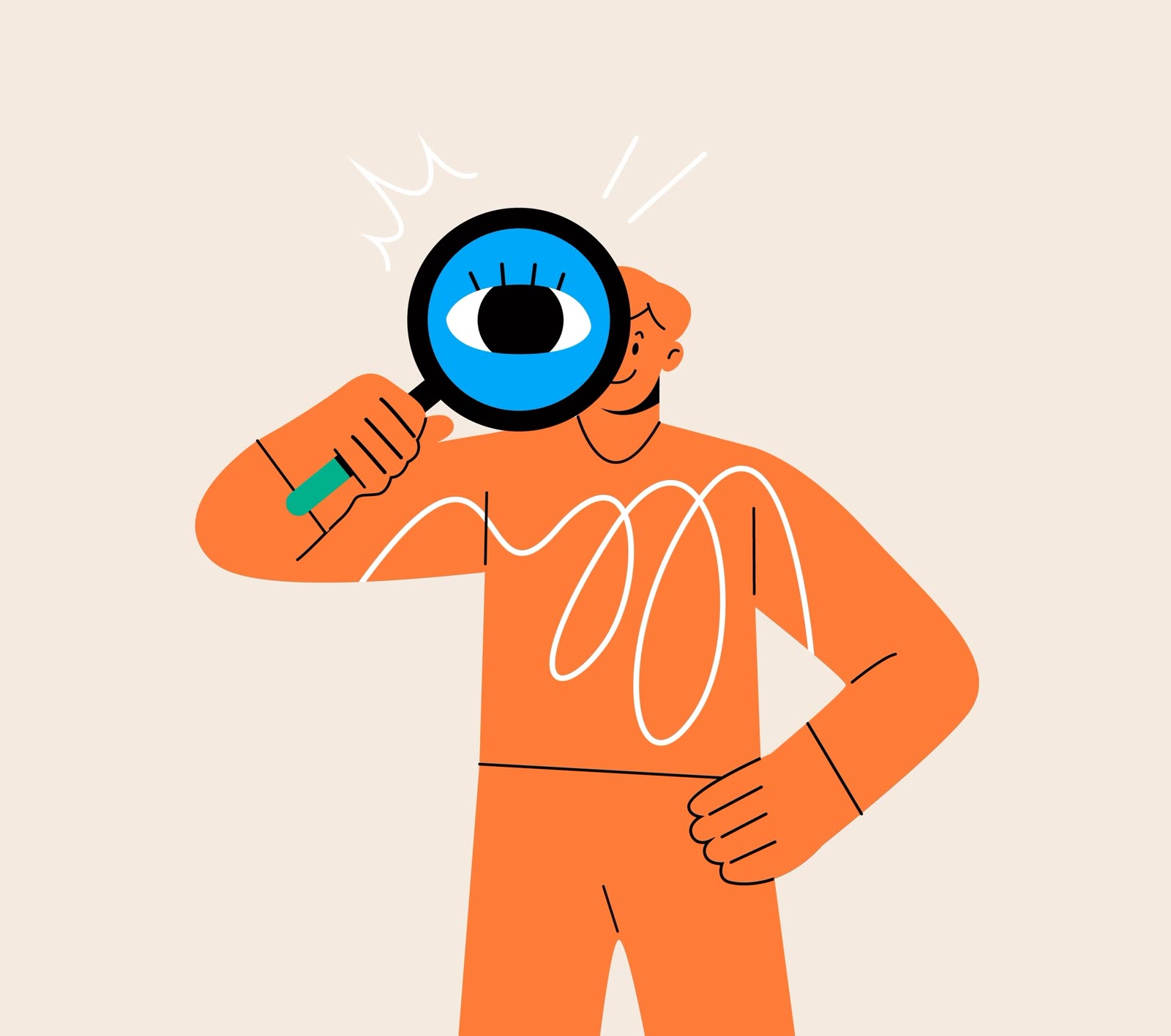 Illustration representing help center resources.